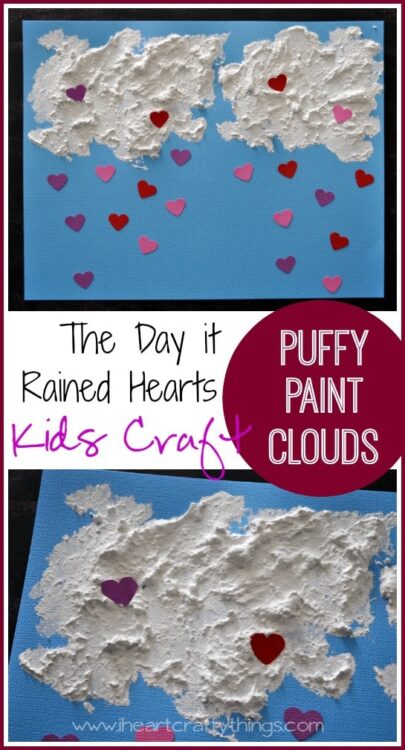 The Day it Rained Hearts Valentine's Day Kids Craft