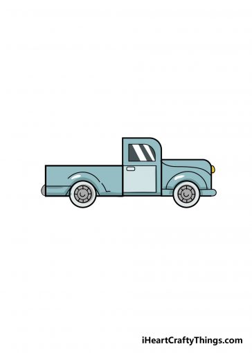 how to draw a truck image