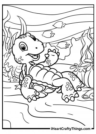 turtle coloring images free printable